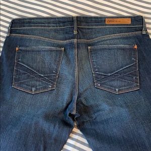 Stone blue flare jeans size 29/35 inseam